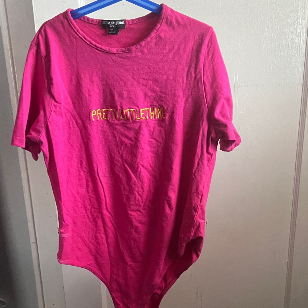 PrettyLittleThing Fuchsia Bodysuit